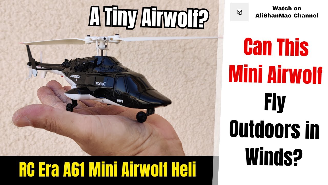 No scale! Serious review: MICRO AirWolf was amazing. RCERA A61