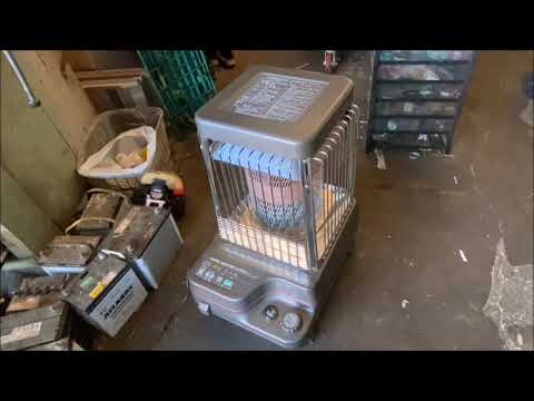 ダイニチ ブルーヒーター FM -151 使ってみました - YouTube