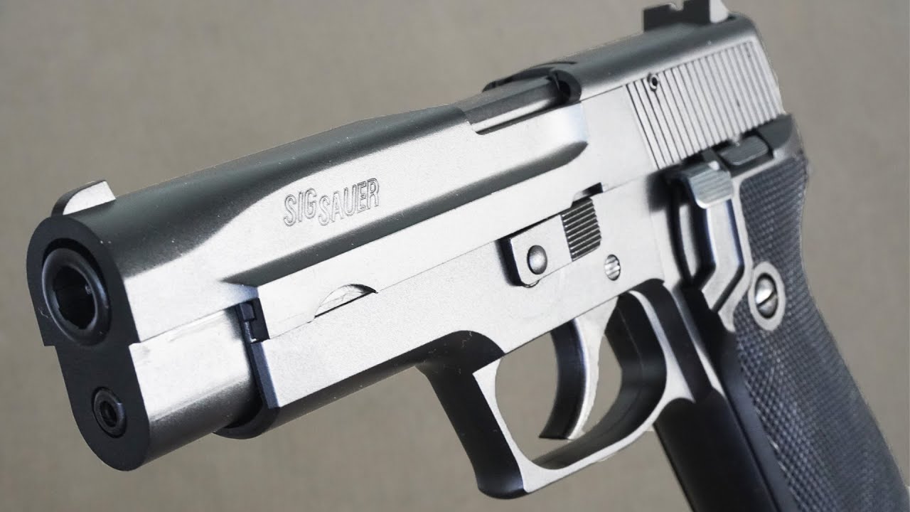 Out of print model gun! MGC SIG SAUER P220 - YouTube