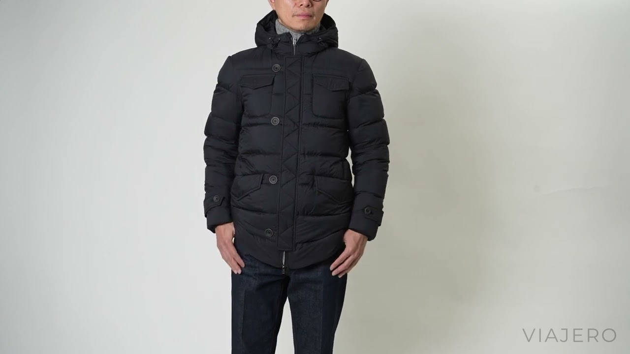 HERNO】ロングセラーのN-3B型ミリタリーダウンジャケット。 ヘルノ