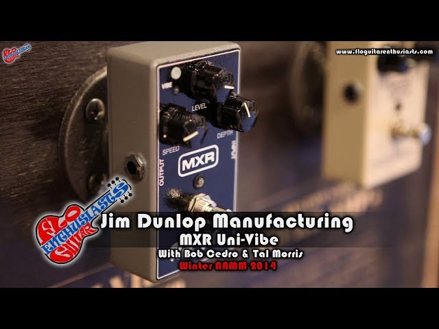 NAMM 2014: MXR Uni-Vibe Demo With Bob Cedro and Tal Morris at Jim