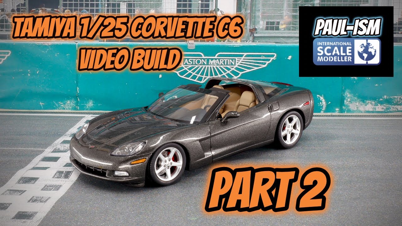 Part 2 - Revell 1/25 Corvette C6 Video Build - YouTube