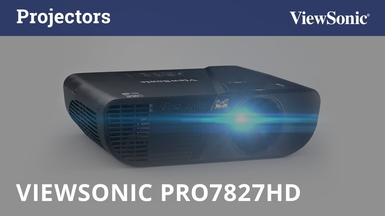 ViewSonic Pro7827HD - YouTube