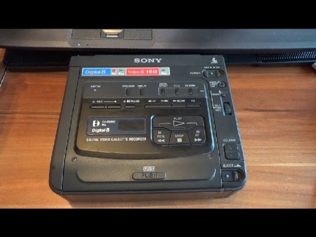 2001 Sony GV D200 Digital 8 Video Walkman - YouTube