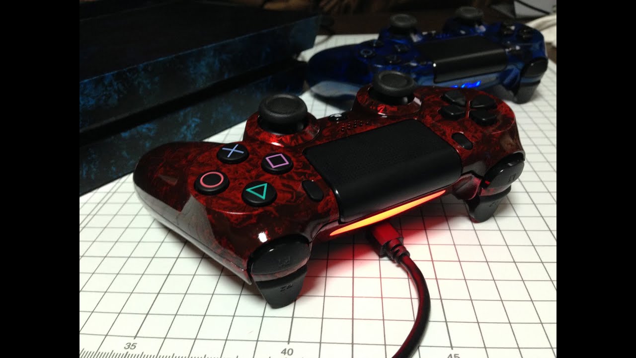 PS4コントローラーの分解塗装方法 - YouTube