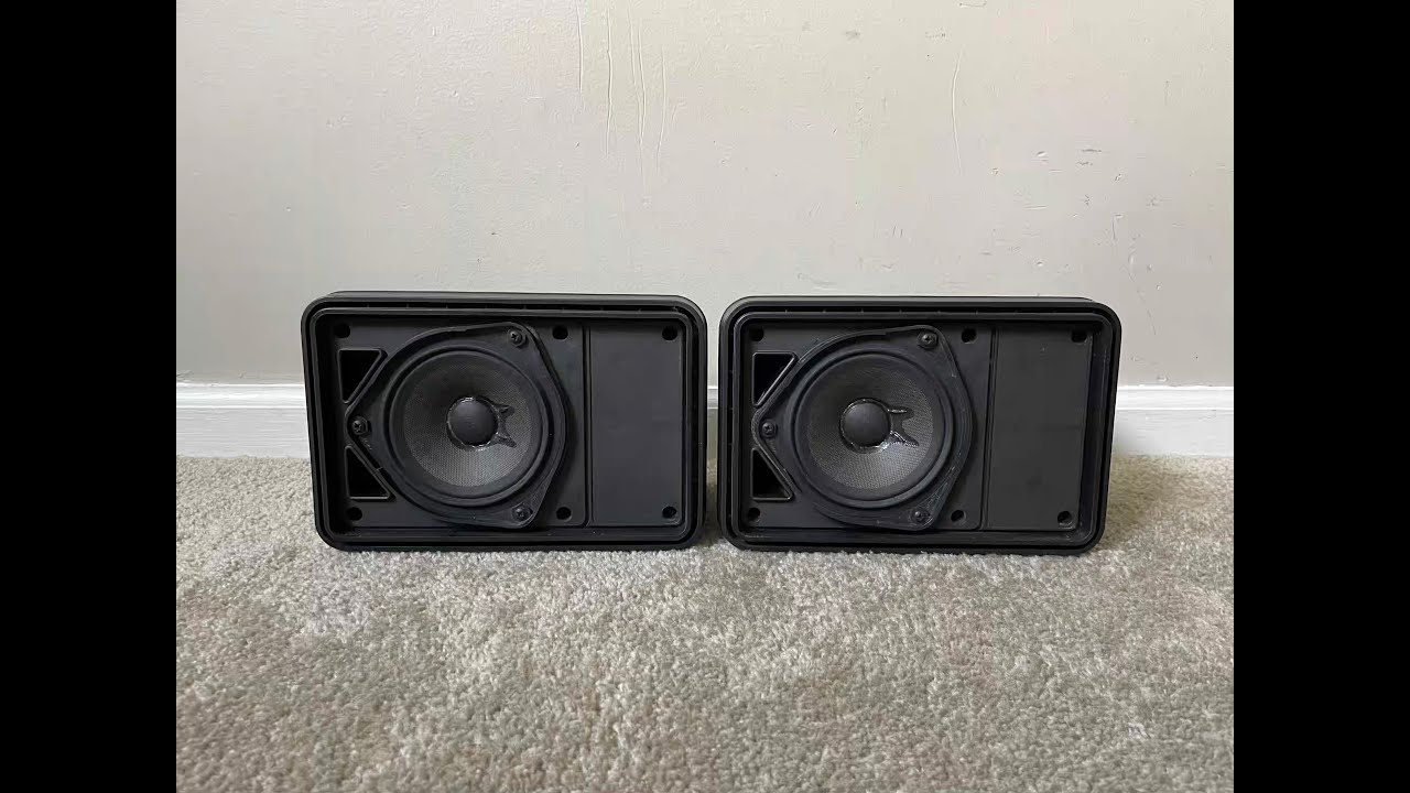 Bose 101 Music Monitor Indoor or Outdoor Home Speakers - YouTube