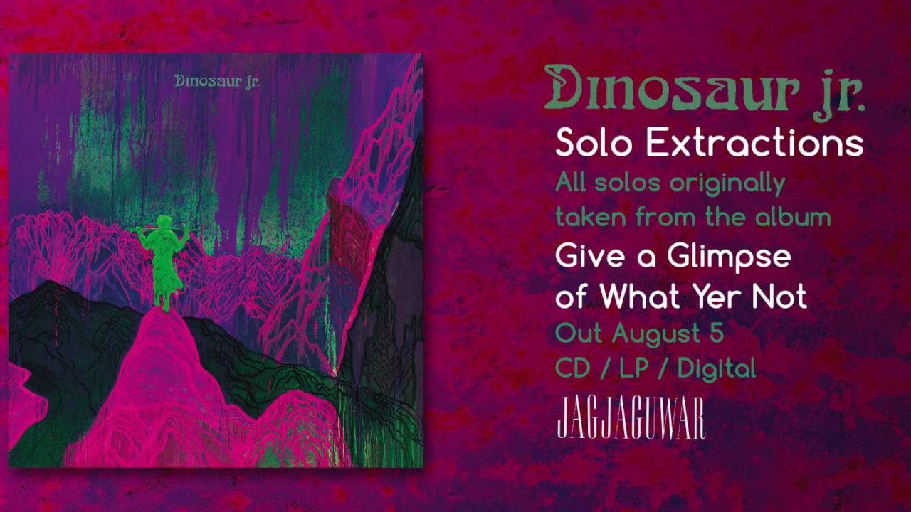 ダイナソーJr、新作より全収録曲のギター・ソロをまとめた音源を公開