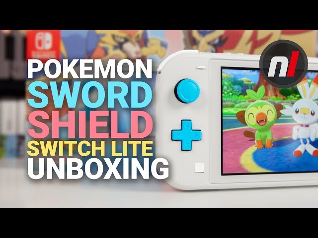 Pokemon Sword & Shield Zacian & Zamazenta Nintendo Switch Lite