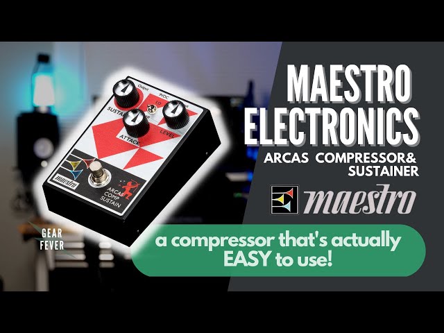 Compression made SIMPLE // Maestro Arcas Compressor and Sustainer