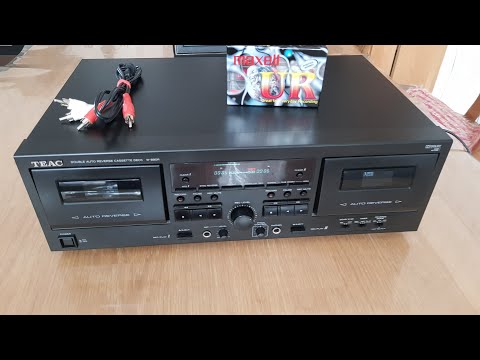 TEAC W890R Doppel Kassettendeck - YouTube