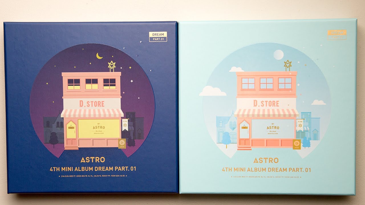 Unboxing | Astro Mini Album Vol. 5 - Dream Part.02 (Wish + Wind