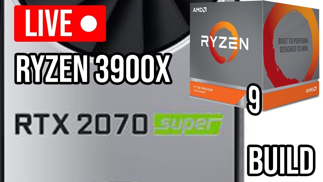 $1,500 AMD Ryzen 9 3900x, x570, RTX 2070 Super Streaming RGB