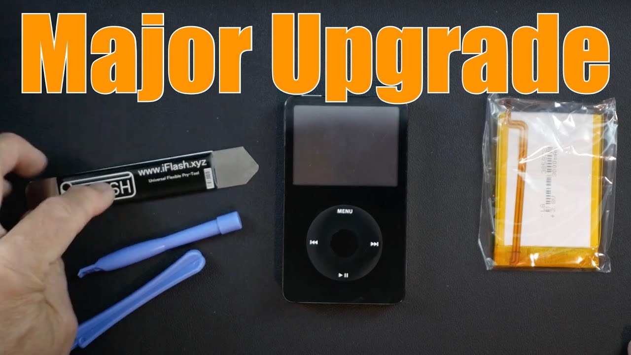 Ipod Video 60GB 3000mAh Battery Upgrade - YouTube