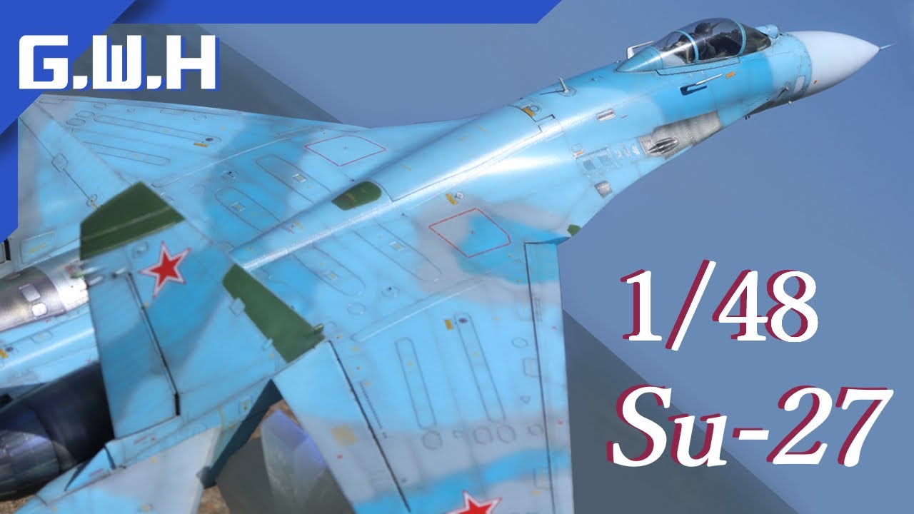 G.W.H. Su-27 Flanker B 1/48 プラモデルキット 1/48 Su-27 Flanker B
