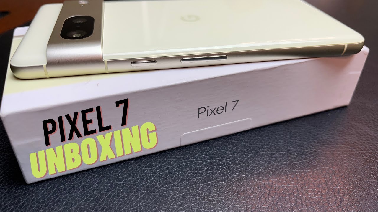 Google Pixel 7 Lemongrass Color - Unboxing and review , Camera