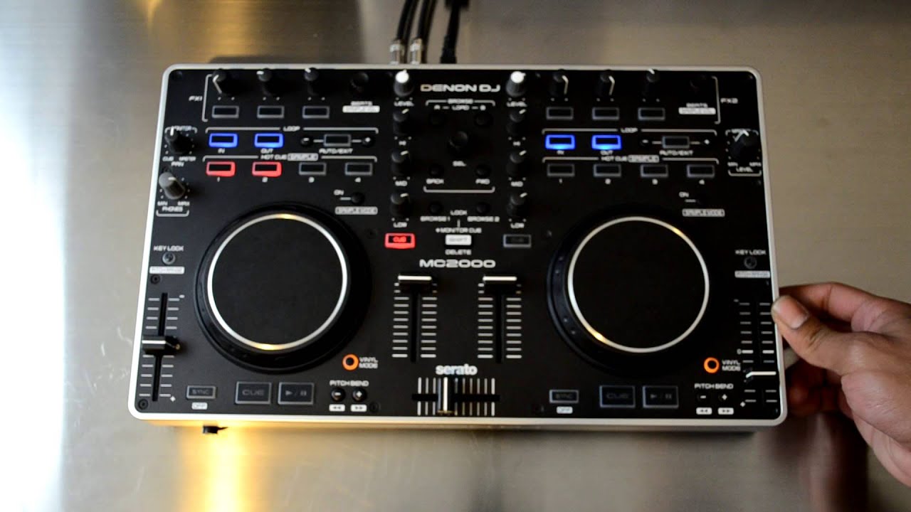 DENON MC-2000 DJコントローラー Serato対応 Review & Video: Denon