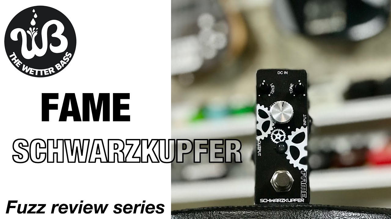 The smallest Big Muff I tested on bass (and it sounds just right