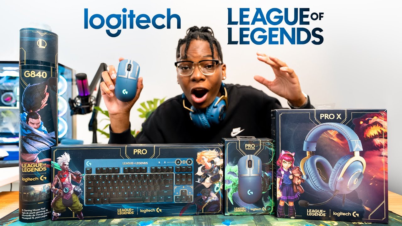 Massive Logitech x League of Legends Collection Unboxing - G Pro