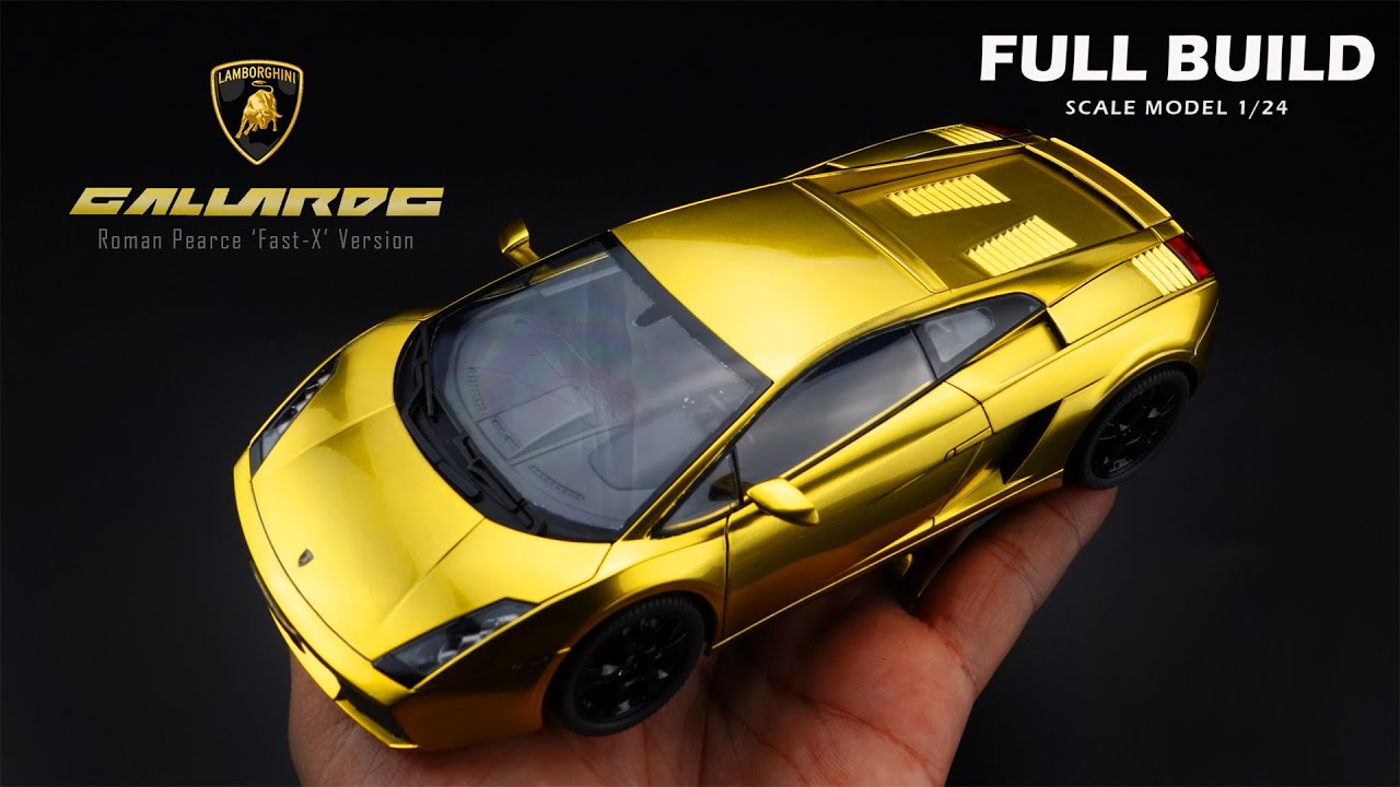Lamborghini Gallardo | Fujimi | 1/24 | Scale Model Building | ASMR