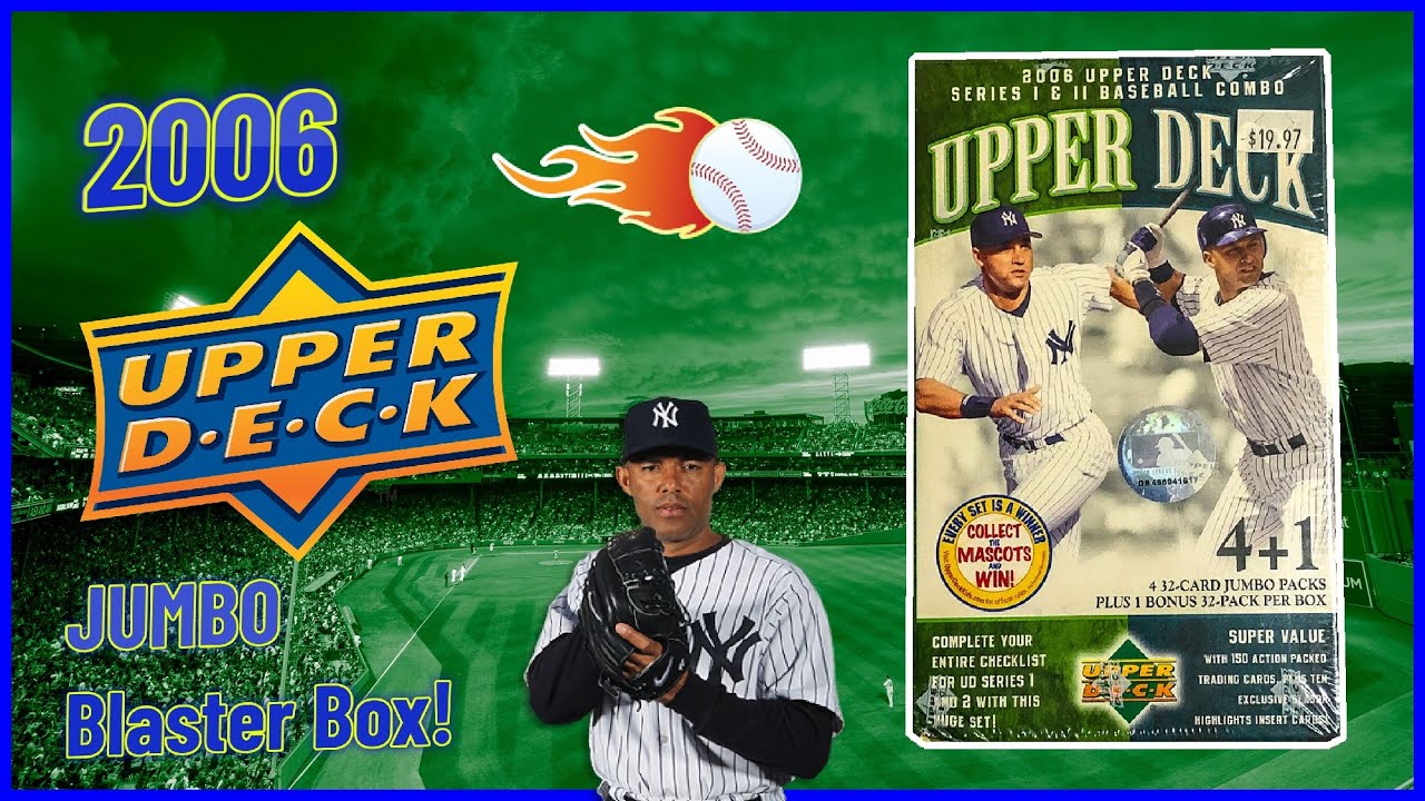 2006 Upper Deck Jumbo Blaster Box! 😍I Love Upper Deck Baseball
