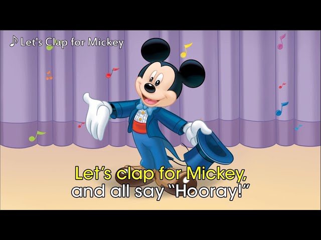 シング・アロング ｜【公式】「ディズニー英語システム」（DWE）｜子供