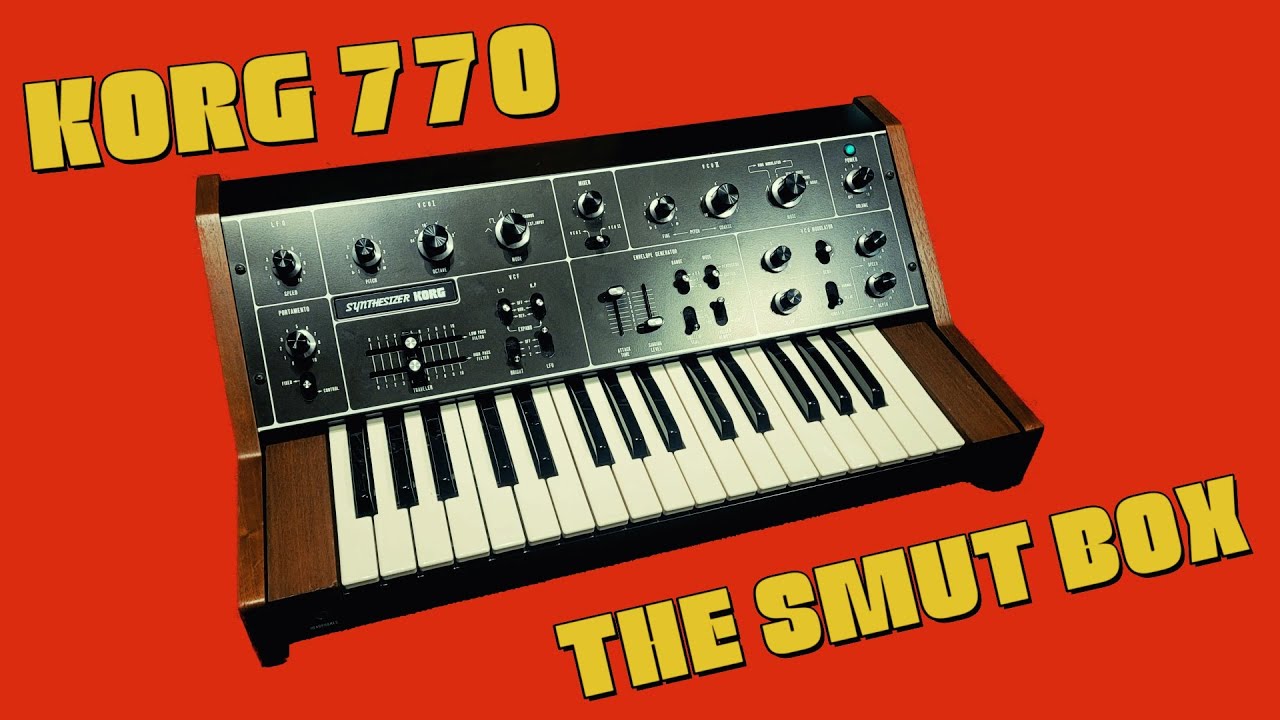 Korg 770 Vintage Synth Review – “It Sounds SO Smutty!” – Synthtopia