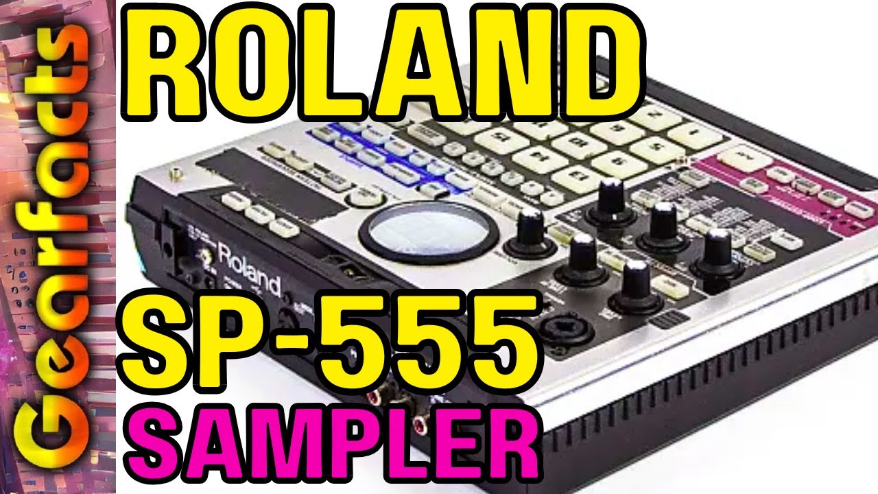 Roland SP-555 Sampler - best fun I've had in a long time :) - YouTube