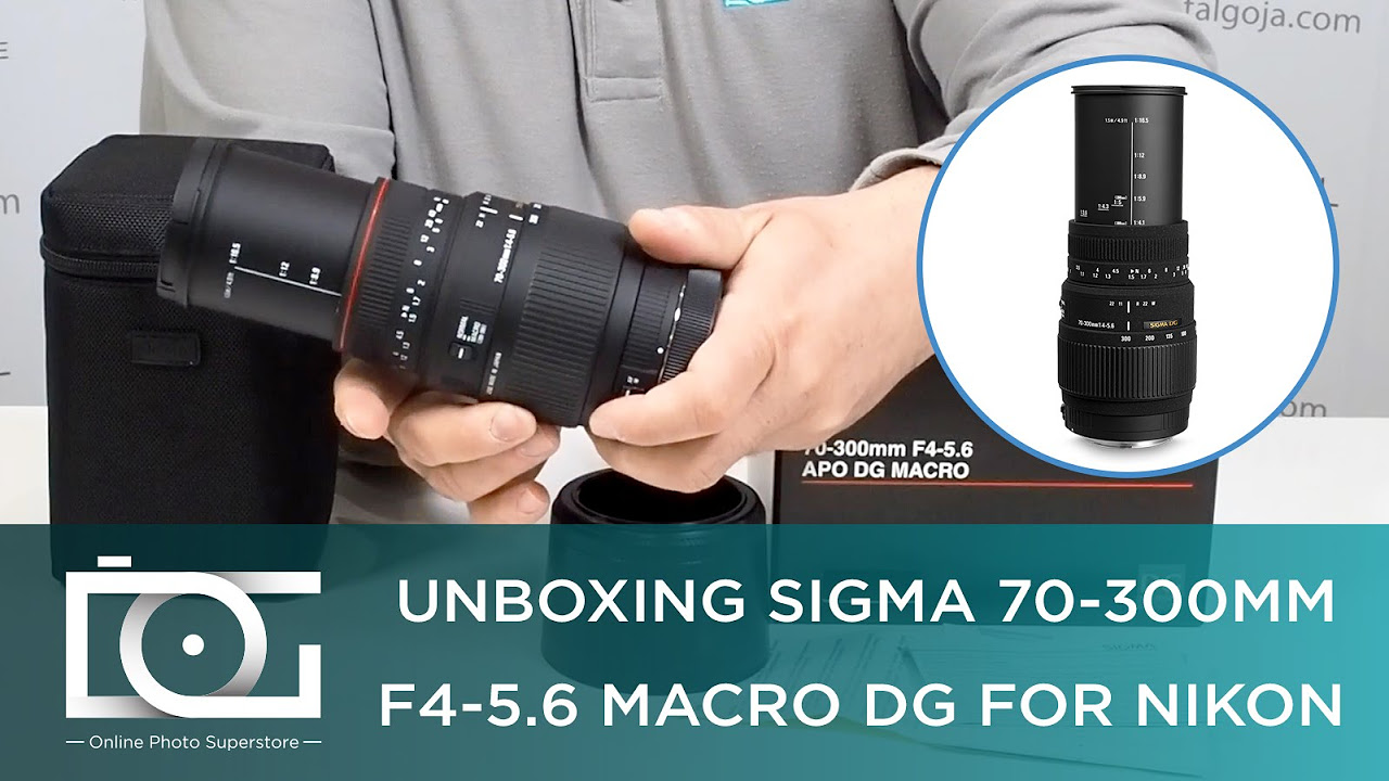 SIGMA 70-300mm f/4-5.6 DG Macro Telephoto Zoom Lens for NIKON
