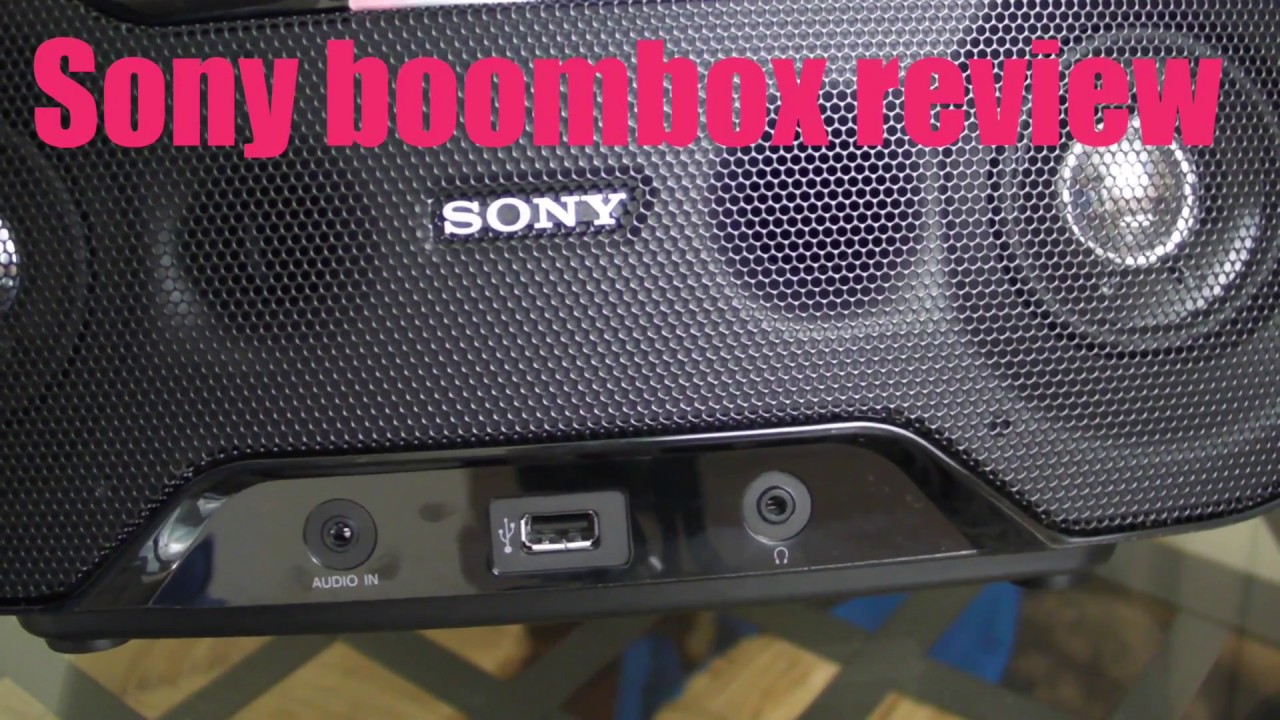 Sony ZS-RS70BTB Wireless DAB Boombox with CD/Bluetooth/NFC/USB