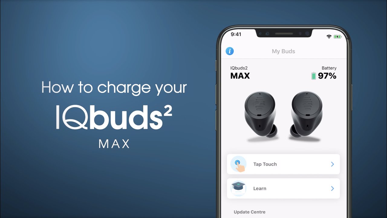 How to charge your IQbuds² MAX | Nuheara