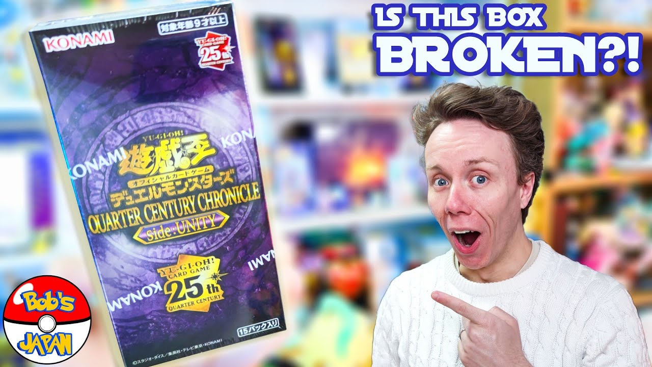 IS THIS BOX BROKEN!? Yu-gi-oh Quarter Century Chronicle Side Unity