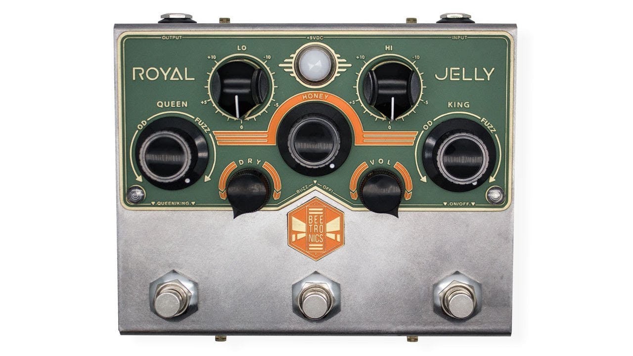 Beetronics Royal Jelly - OD/FUZZ Blender - YouTube