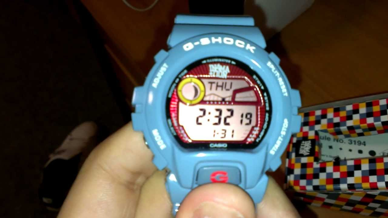 G Shock In4mation GLX6900X-2 Limited Edition Collaboration - YouTube