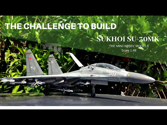 SUKHOI SU 30 MK, 1/48 scale full build by Mini Hobby Models. - YouTube
