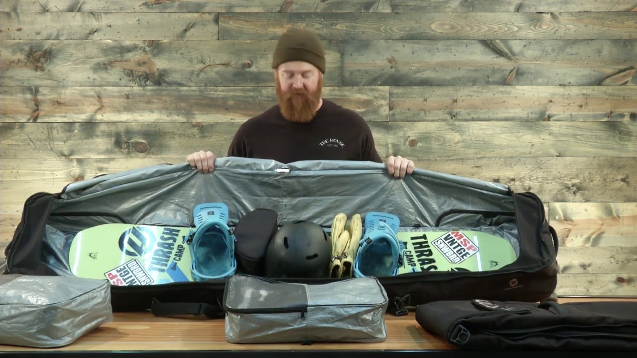 2015 Burton Wheelie Locker Snowboard Bag - Review - The-House.com