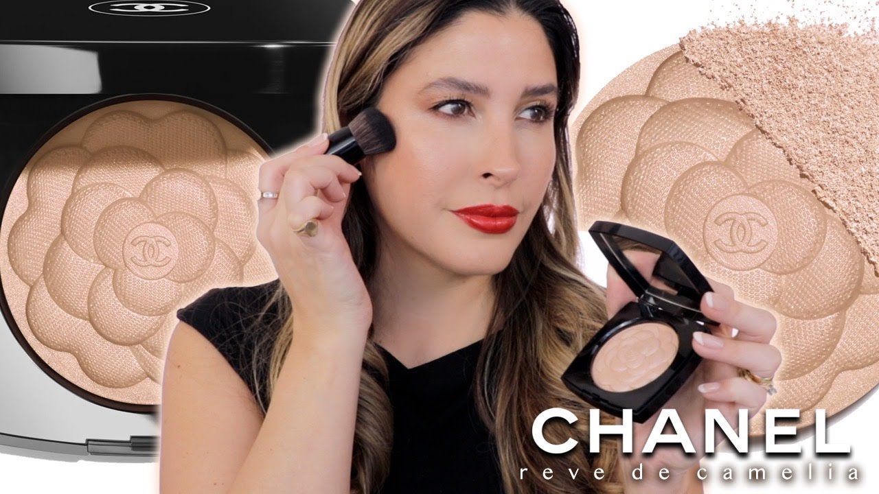 CHANEL REVE DE CAMELIA HIGHLIGHTER Review Swatches & Comparisons