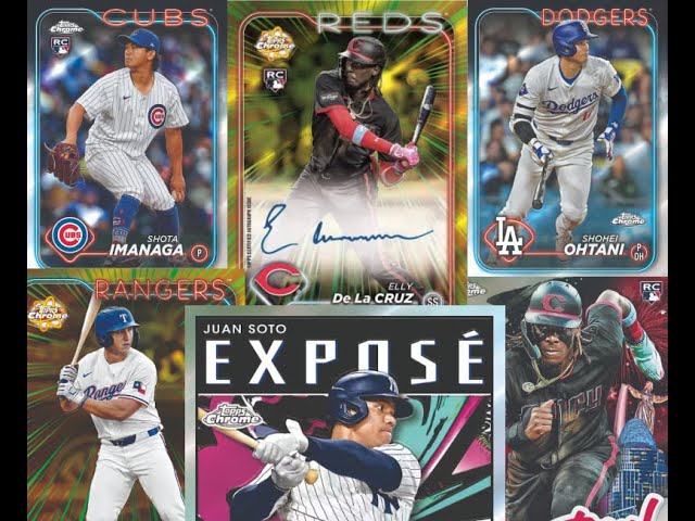 メジャーリーグ カード 開封 MLB 2024 TOPPS CHROME BREAKERS DELIGHT