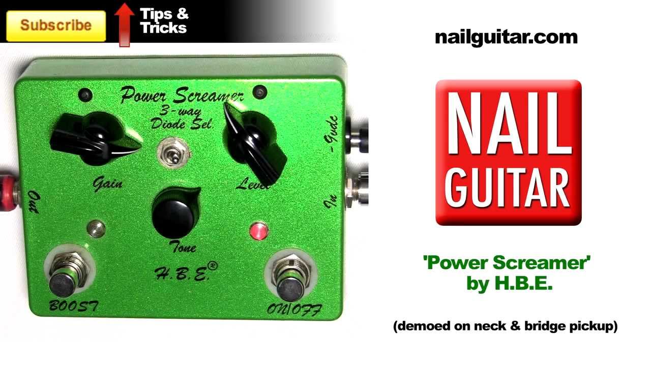 Power Screamer - HBE Home Brew Electronics Tube Screamer Overdrive