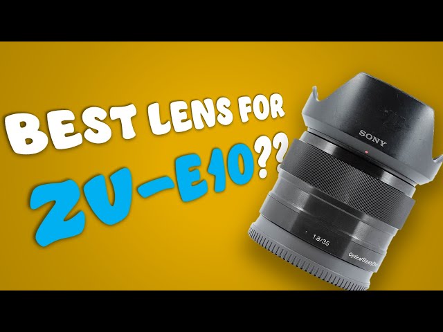 Best lens for ZV-E10?? | Sony 35mm f1.8 OSS on ZV-E10 lens review