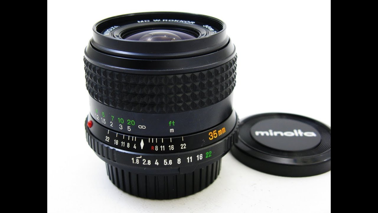 minolta MD W.ROKKOR 35mm F1.8 - YouTube