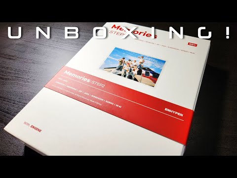 ENHYPEN Memories: Step 2 DVD Unboxing - YouTube