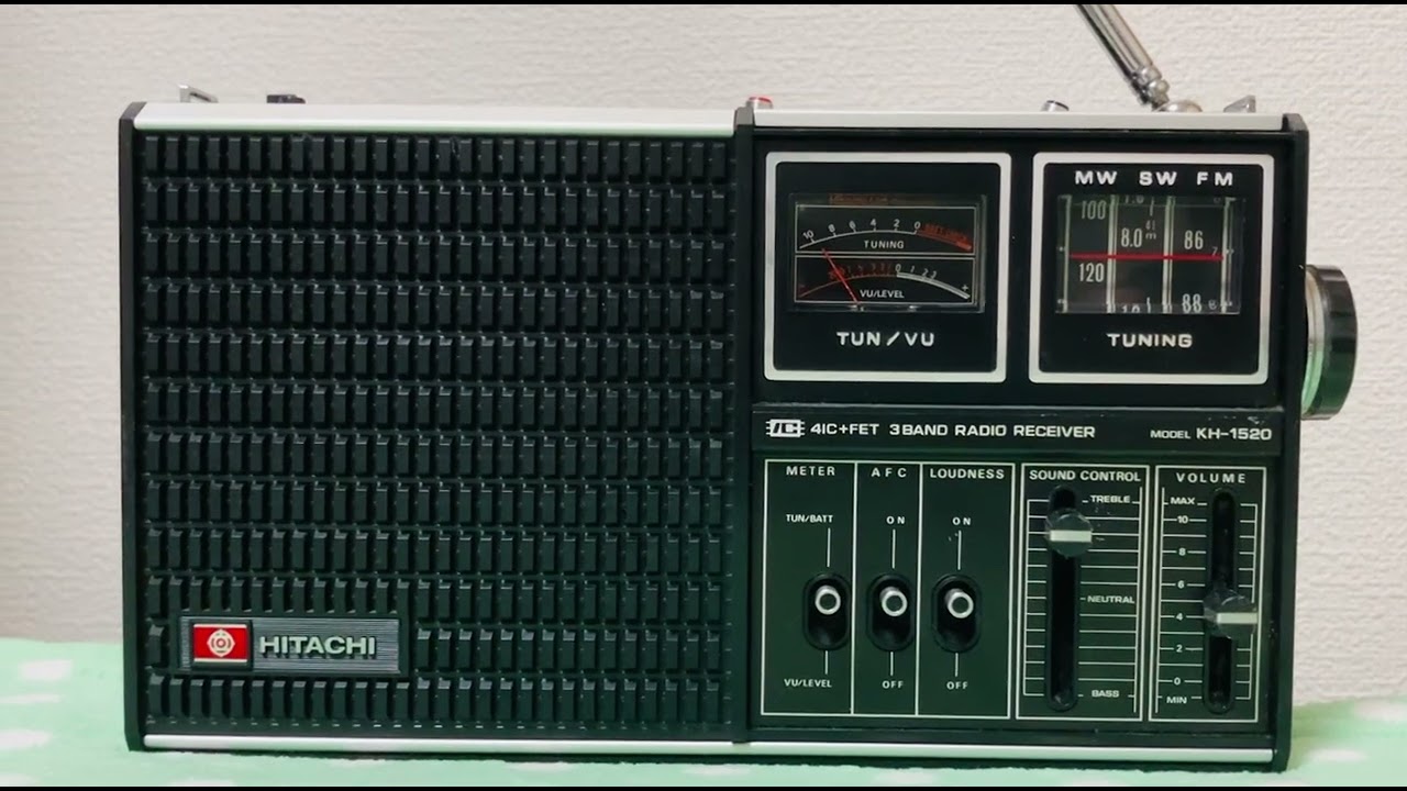 ラジオ紹介⑥日立KH-1520 | shunkunのブログ
