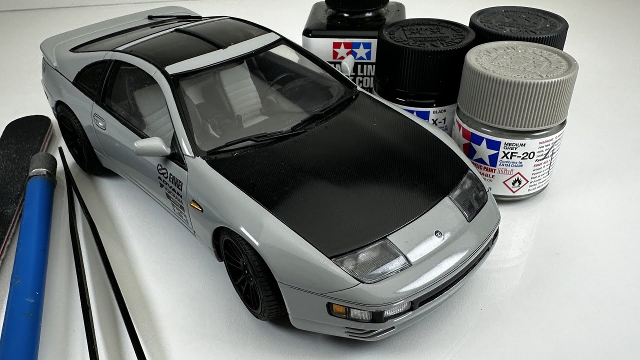 Build a Miniature 90s Sports Car: The Nissan 300ZX Turbo by Tamiya