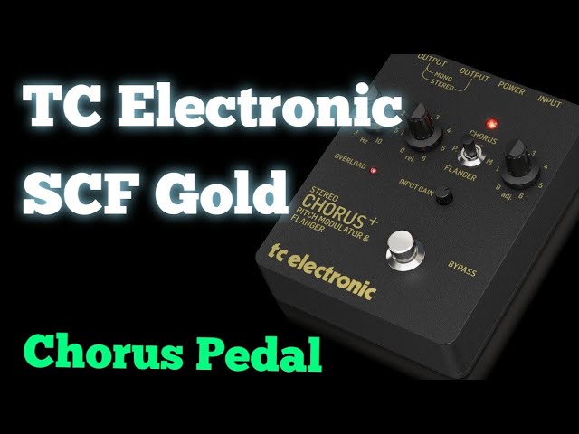 TC Electronic Stereo Chorus+ Demo Rendered in Blue Because Chorus