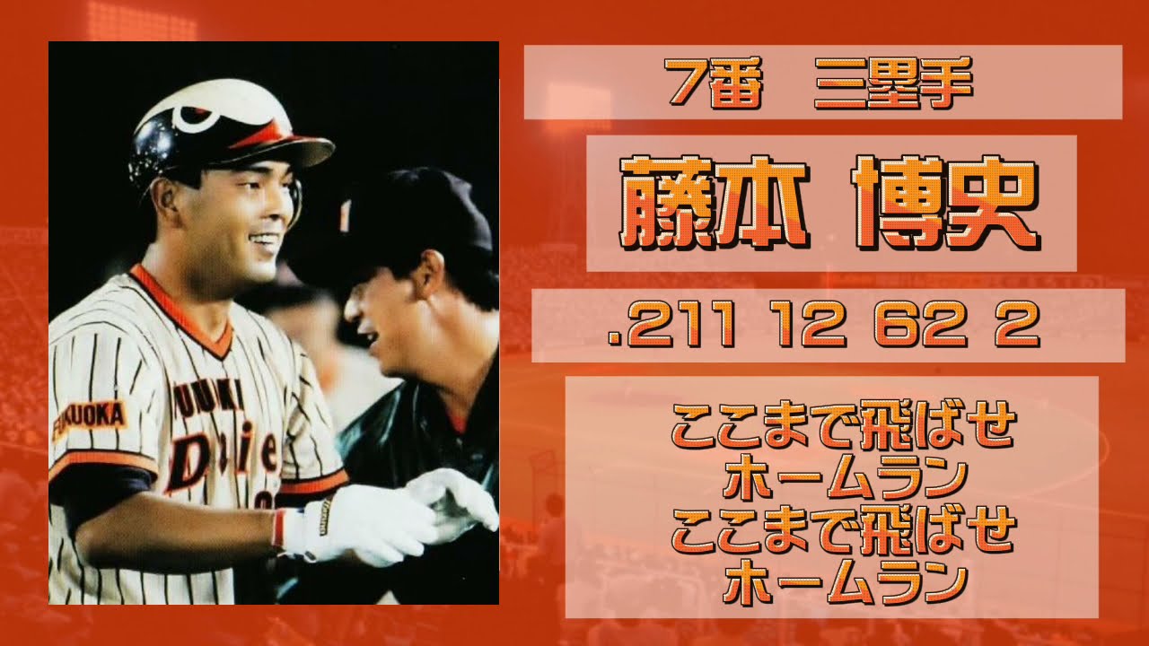 応援歌】1990年福岡ダイエーホークス1-9 - YouTube