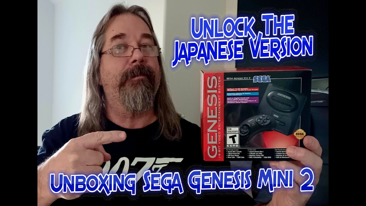 Unlock Japanese Version Sega Mega Drive on Sega Genesis Mini 2