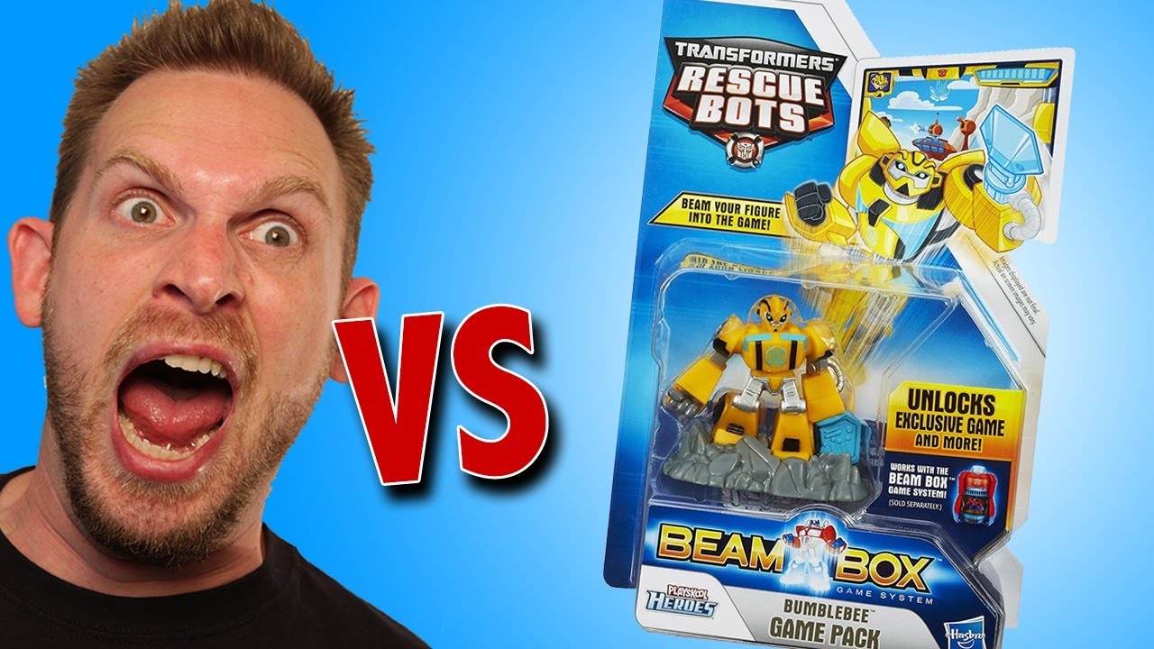 Transformers Heroes Rescue Bots Beam Box Bumblebee Game Pack