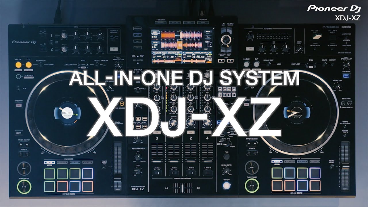 Pioneer DJが、オールインワンDJシステム「XDJ-XZ」を発売