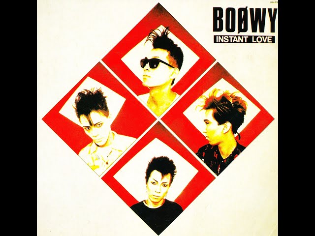 BOOWY INSTANT LOVE デモアルバム - YouTube