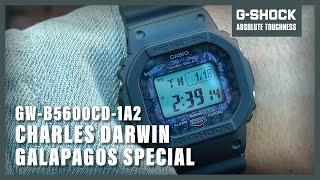 Unboxing The Casio G-Shock GW-B5600CD-1A2ER - Galapagos - YouTube